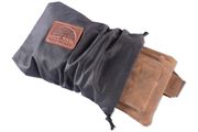 WILD WOODS® - Fashionable Fanny Pack Genuine Leather Vintage Fanny Pack Unisex Hip Bag Buffalo Leather Medium Brown